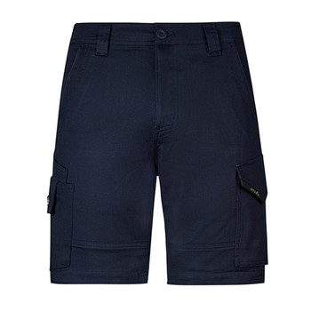 NAVY - ZS605 Mens Rugged Cooling Stretch Short - SYZMIK