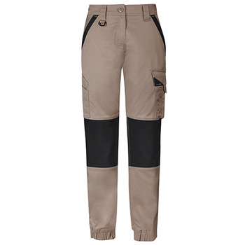 KHAKI - ZP750 Womens Streetworx Tough Pant - SYZMIK