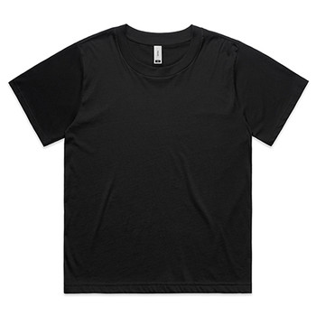 Black - 4006 Womens Martina Tee - AS Colour