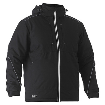 Black - BJ6843 Heavy Duty Dobby Jacket - Bisley
