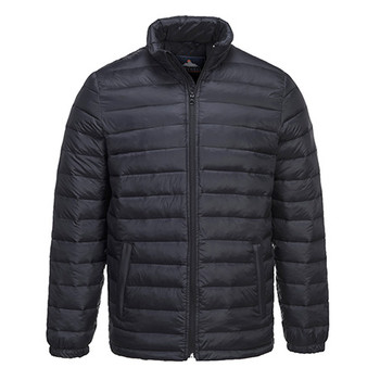 Black - S543 Aspen Mens Baffle Jacket - Portwest