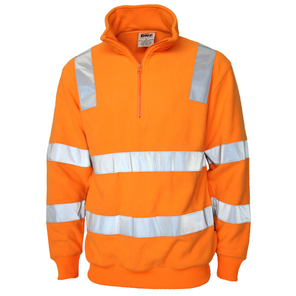 3731 - HVS VIC RAIL 1/2 ZIP POLAR FLEECE