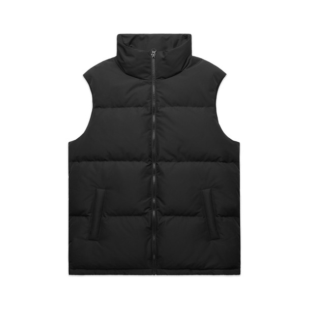 5592 - MENS PUFFER VEST ( BLACK )