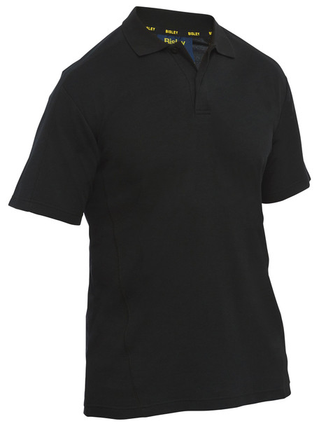 Black - Front - BK1202 - Short Sleeve Polo
