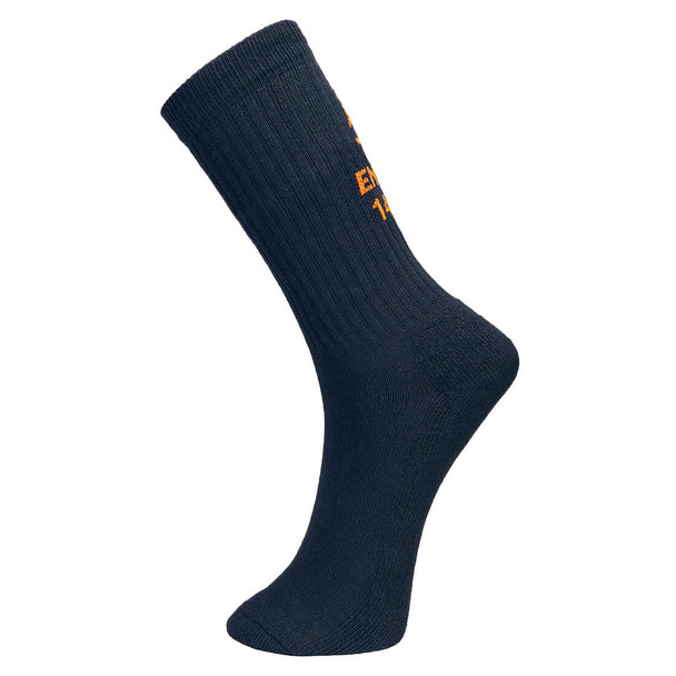 Navy - Front - SK22 - Modaflame FR Work Sock Navy - Front - SK22 - Modaflame FR Work Sock