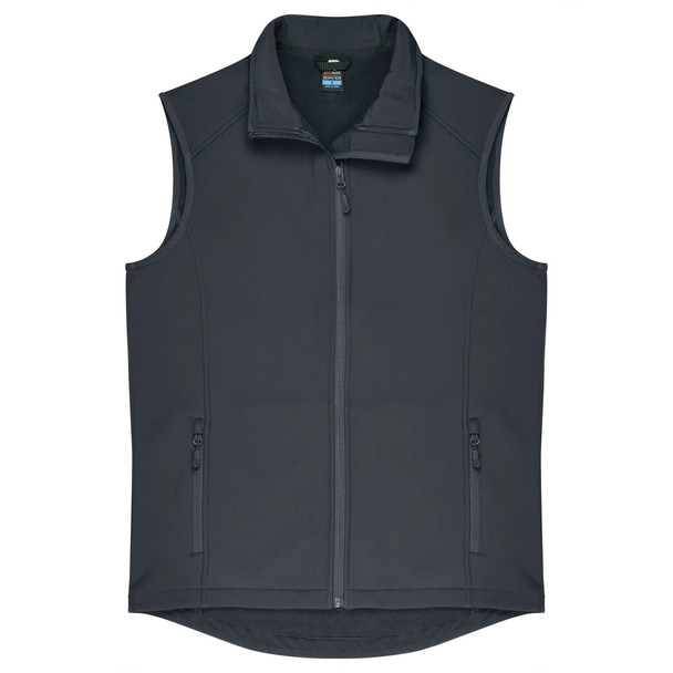 Slate - Front - 1529 - Selwyn Mens Vest - Aussie Pacific