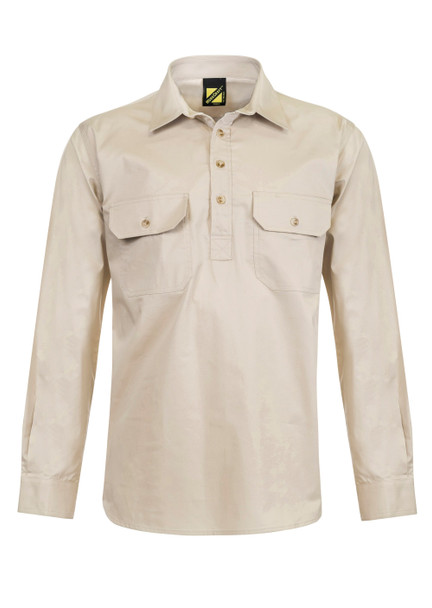 WS3029 - Mens Lightweight Closed Front Shirt L/S