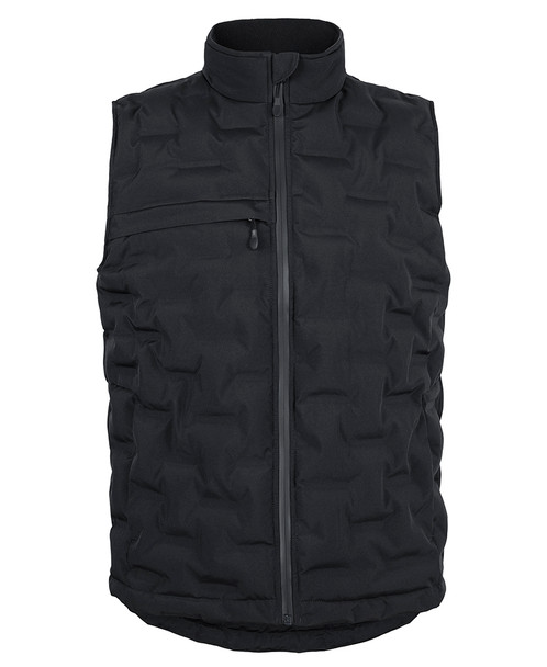 Black - Front - 3AGV - C of C Graphene Puffer Vest