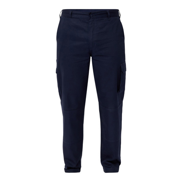 Navy - Front - WP4014 - Next Gen Mid-Weight Cargo Pant