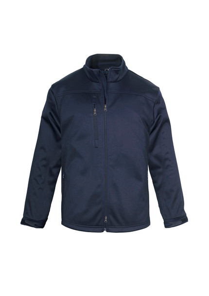 Navy - Front - J3880 - Mens Soft Shell Jacket - Biz Collection