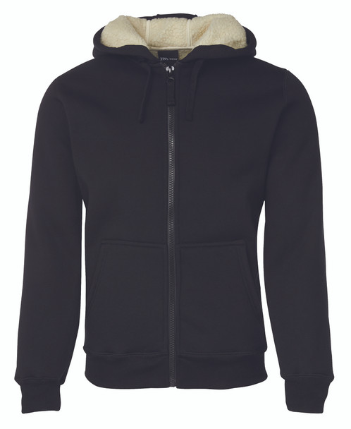 Black / Natural - Front - 3SH - JB's Shepherd Hoodie