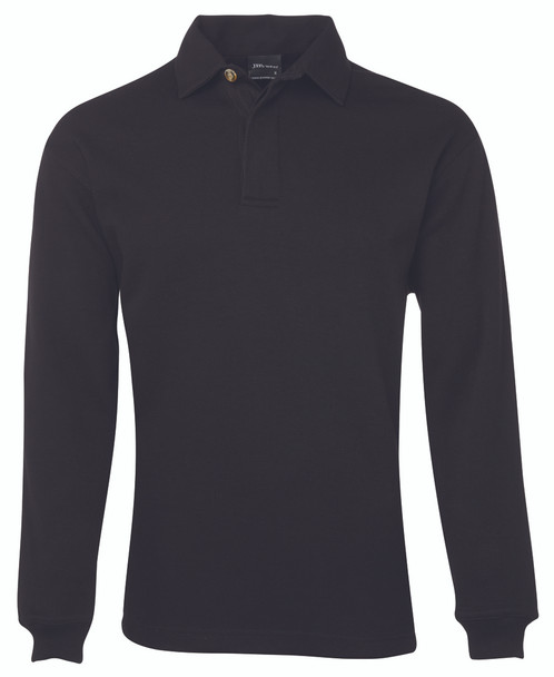 Black - Front - 3RT - JB's 2 Tone Rugby -3Xs