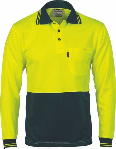 Yellow/Bottle Green