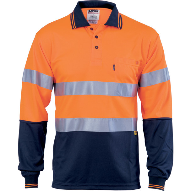 Orange/Navy