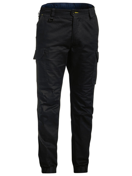 Black - Front - BPC6476 - X Airflow Ripstop Stovepipe Engineered Cargo Pants