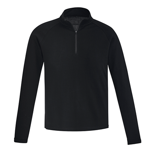 ZT766 - Mens Merino Wool Mid-Layer Pullover FRONT