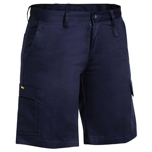 BSHL1999 - Womens Drill Light Weight Utility Short - Navy