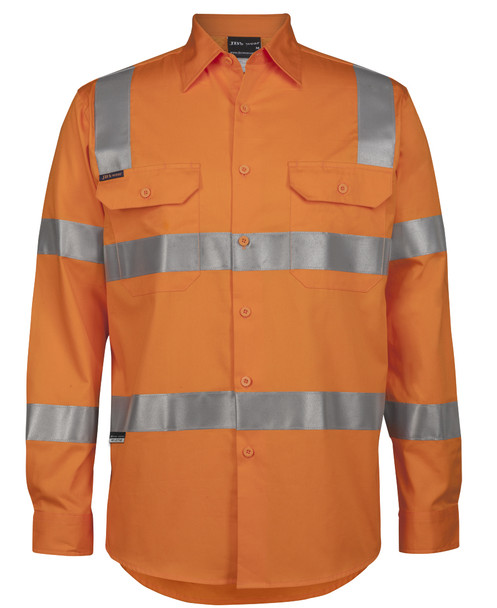 Orange - Front - 6DNWR - JB's HV (D+N) L/S 150G VIC RAIL W/SHIRT Orange - Front - 6DNWR - JB's HV (D+N) L/S 150G VIC RAIL W/SHIRT