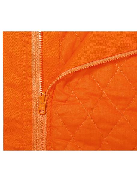 Orange / Navy - Front - BJ6970T - Taped Hi Vis 3 in 1 Drill Jacket