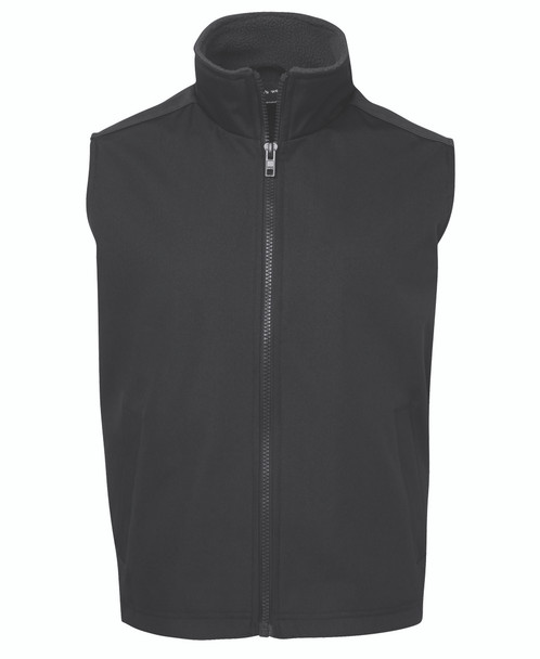 Black / Charcoal - Front - 6ATV - JB's A.T. Vest -S