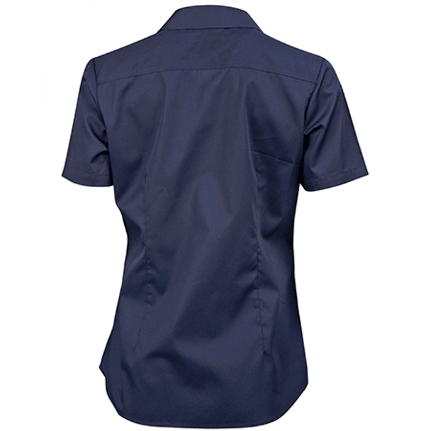 M8110S Barkley Ladies Taped Seam Short Sleeve Shirt - Winning Spirit M8110S Barkley Ladies Taped Seam Short Sleeve Shirt - Winning Spirit