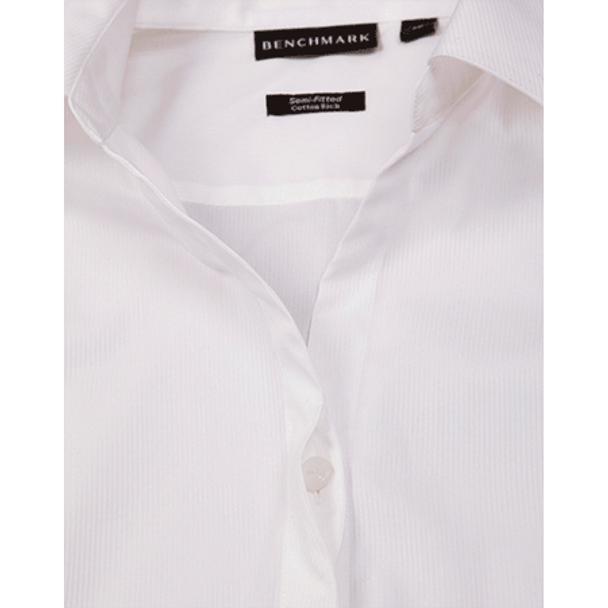 M8110S Barkley Ladies Taped Seam Short Sleeve Shirt - Winning Spirit M8110S Barkley Ladies Taped Seam Short Sleeve Shirt - Winning Spirit