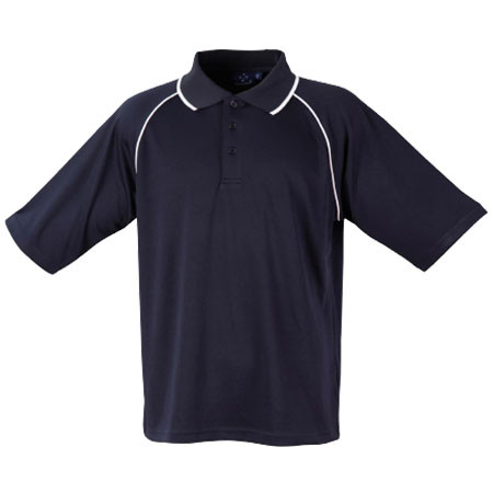 PS20 - Men's Champion Polo - Navy-White