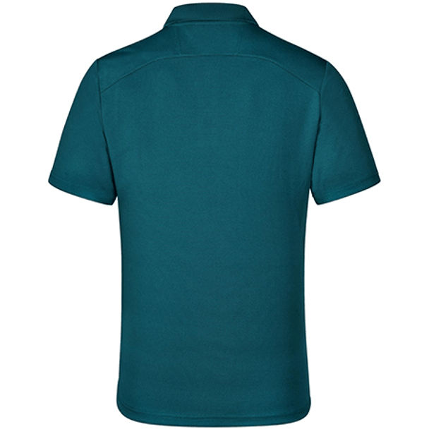PS59 - Mens Lucky Bamboo Polo Teal PS59 - Mens Lucky Bamboo Polo Teal