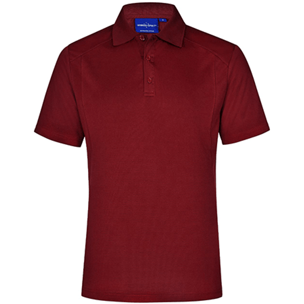 PS59 - Mens Lucky Bamboo Polo Ruby PS59 - Mens Lucky Bamboo Polo Ruby