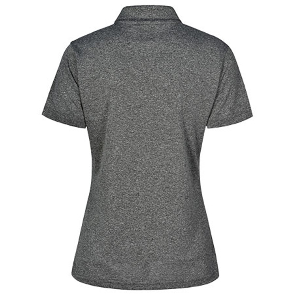 E-PS86 - Harland Polo Ladies - Charcoal - Back E-PS86 - Harland Polo Ladies - Charcoal - Back