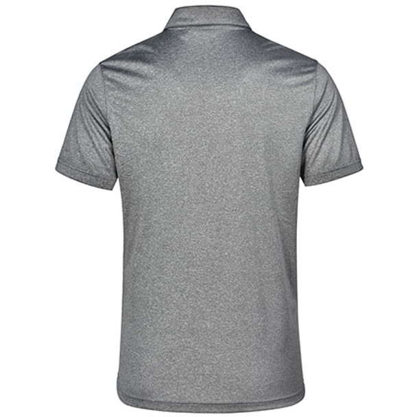 E-PS85 - Mens Harland Polo - Silver Grey - Back E-PS85 - Mens Harland Polo - Silver Grey - Back