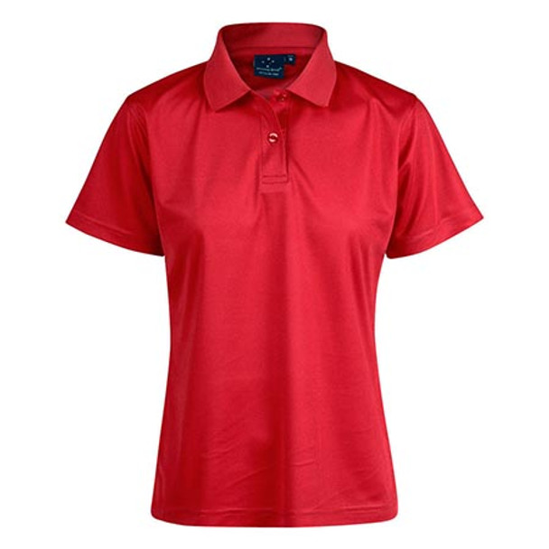 Red - E-PS82 Ladies Verve Polo - Winning Spirit Red - E-PS82 Ladies Verve Polo - Winning Spirit