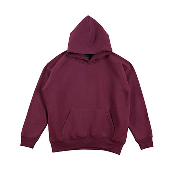 Maroon - FL07K Kids Warm Hug Fleece Hoodie - Winning Spirit Maroon - FL07K Kids Warm Hug Fleece Hoodie - Winning Spirit