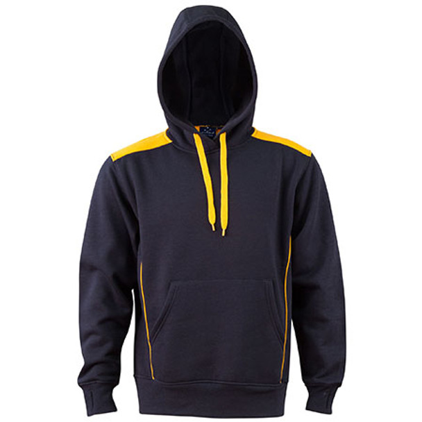 FL19 - Adult Unisex Croxton Hoodie - Navy-Gold FL19 - Adult Unisex Croxton Hoodie - Navy-Gold
