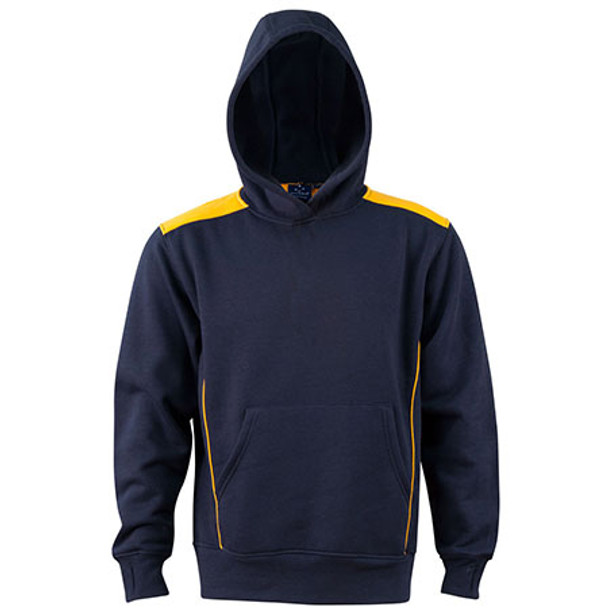 Navy-Gold - FL19K Kids Croxton Hoodie - Winning Spirit Navy-Gold - FL19K Kids Croxton Hoodie - Winning Spirit