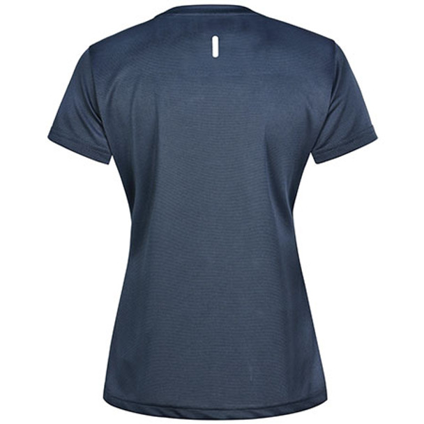 TS40 - Ladies Rapidcool Ultra Light Tee - Graphite Grey - Back TS40 - Ladies Rapidcool Ultra Light Tee - Graphite Grey - Back