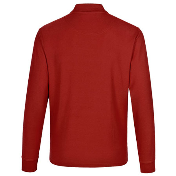 PS12 Unisex Traditional Poly/Cotton Pique Long Sleeve Polo - Winning Spirit PS12 Unisex Traditional Poly/Cotton Pique Long Sleeve Polo - Winning Spirit