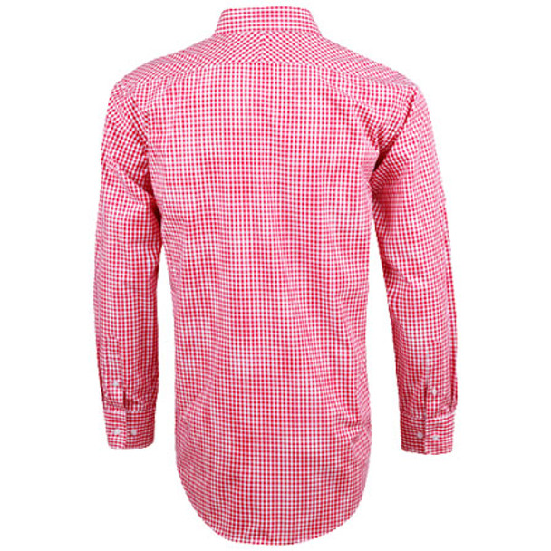 M7300L Mens Gingham Check L/S Shirt w/ Roll-Up Tab Sleeve - Benchmark M7300L Mens Gingham Check L/S Shirt w/ Roll-Up Tab Sleeve - Benchmark