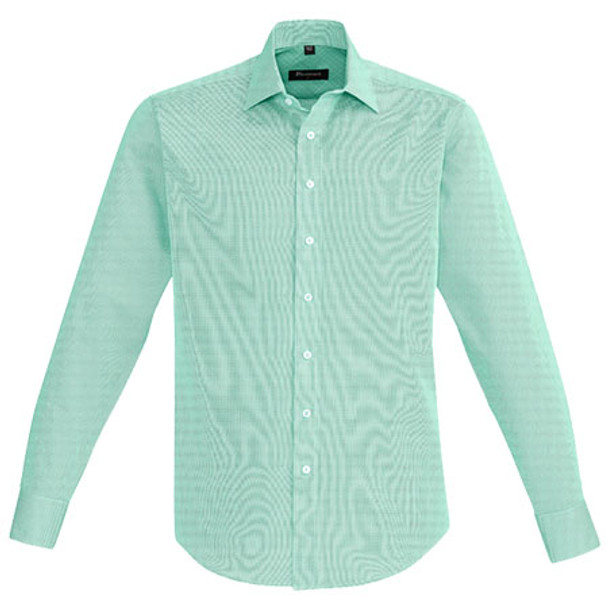 Dynasty Green - 40320 Mens Hudson Long Sleeve Shirt - Biz Corporates