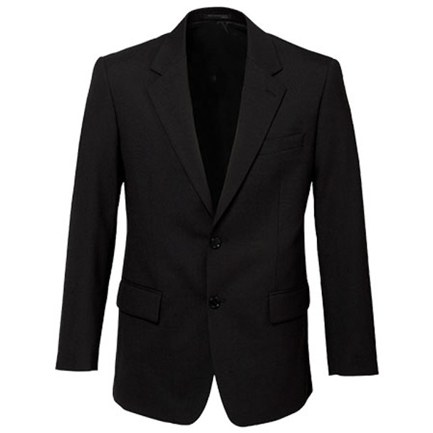 Black - 84011 Mens 2 Button Jacket - Biz Corporates Black - 84011 Mens 2 Button Jacket - Biz Corporates