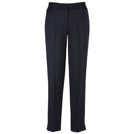 Navy - 10117 Womens Slim Leg Pant - Biz Corporates