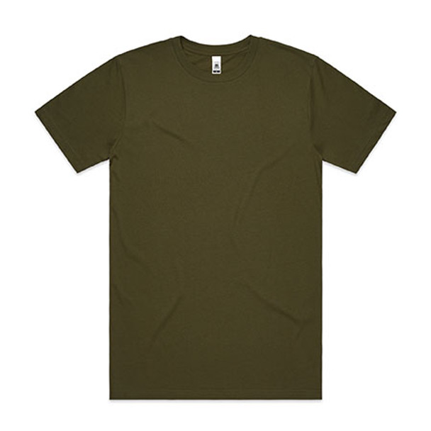 Army - 5050B Mens Block Tee - 3XL-5XL - AS Colour