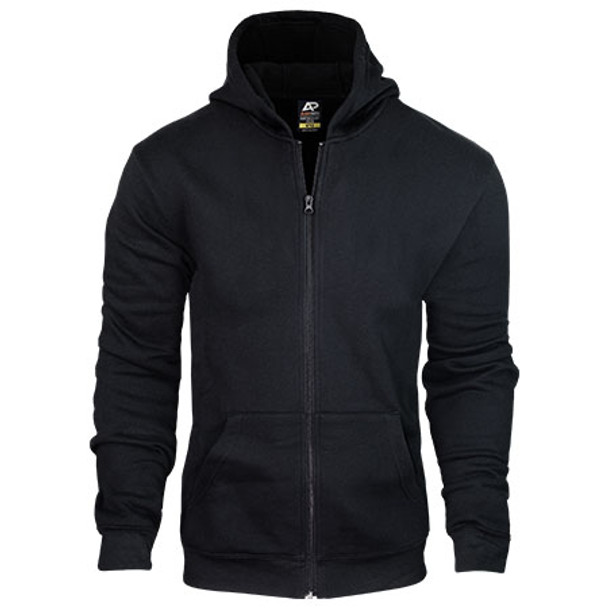 Black - 3528AP Kids Queenscliff Zip Hoodie - Aussie Pacific