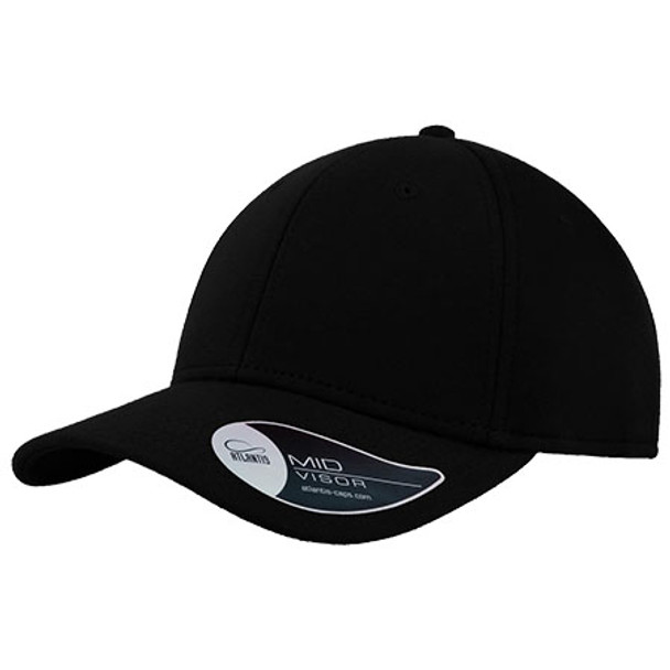 Black - A1650 Feed Cap - Atlantis Headwear