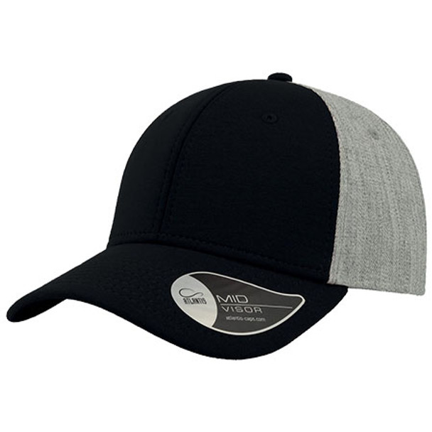 Black - A1250 Contest Cap - Atlantis Headwear