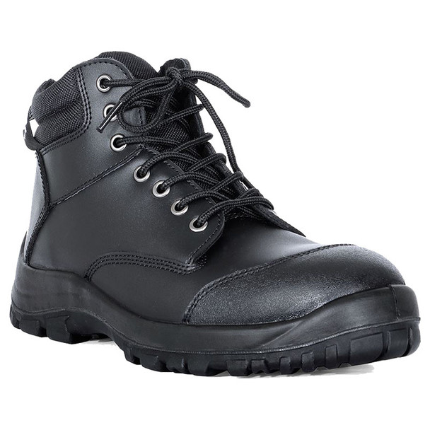 Black - 9G4 Steeler Lace Up Safety Boot - JBs Wear