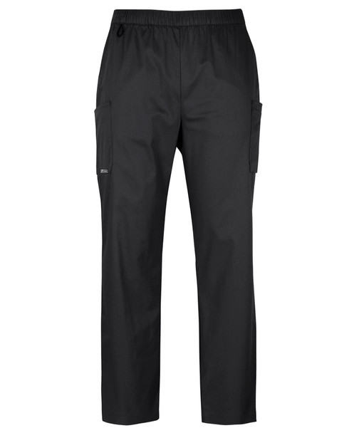 Black - Front - 4SPP - JB's Unisex Premium Scrubs Cargo Pant -3Xs
