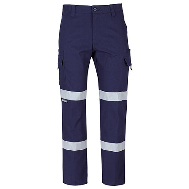 NAVY - 6SCT Multi Pocket Stretch Canvas Pant With (D+N) Tape - JBs Wear