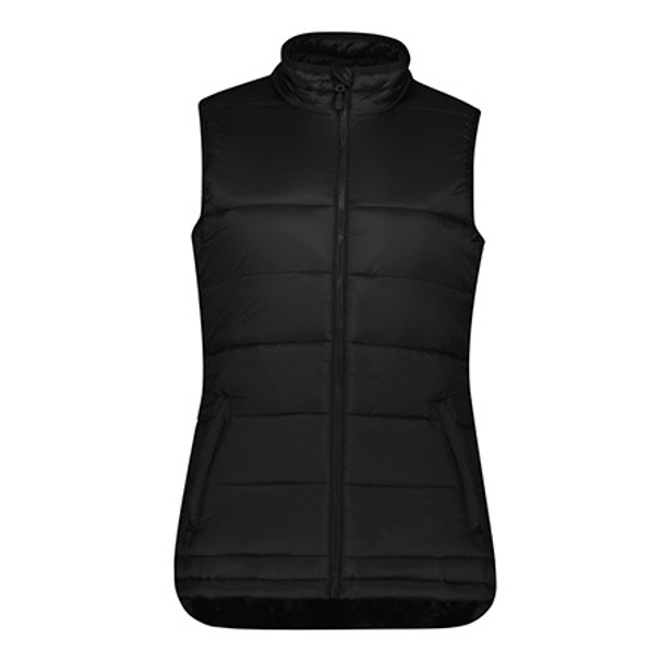 Black - J211L Alpine Ladies Puffer Vest - Biz Collection