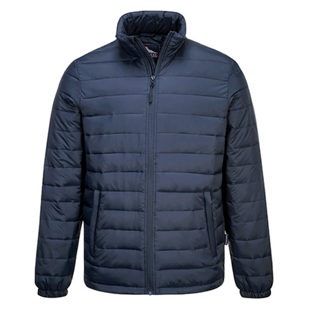 Navy - S543 Aspen Mens Baffle Jacket - Portwest